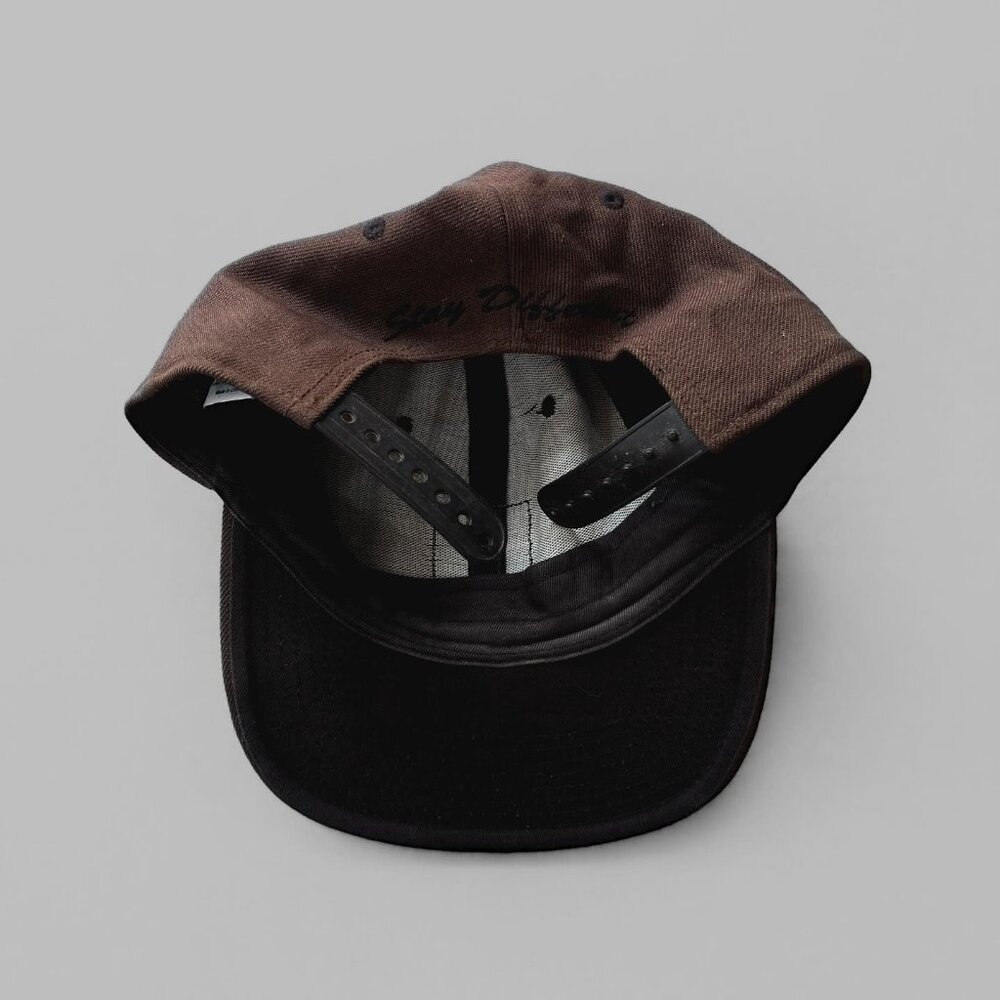 Vintage Dark Brown Cap - Picture 2 of 5